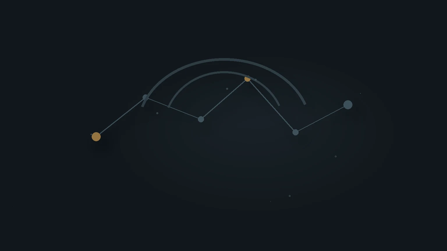 Technical illustration of a browser window separated from Tor relay nodes