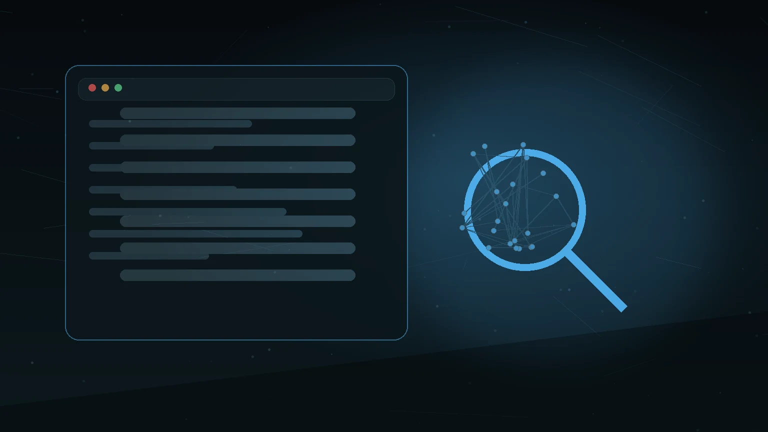 Illustration showing the impossibility of removing data from the dark web