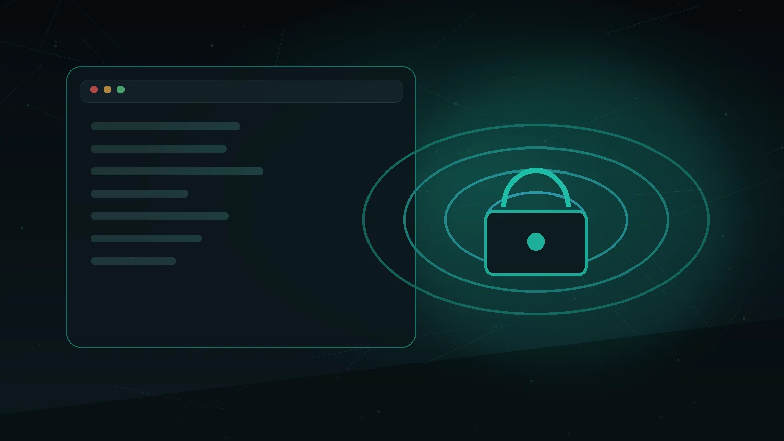 Illustration showing how to find the dark web