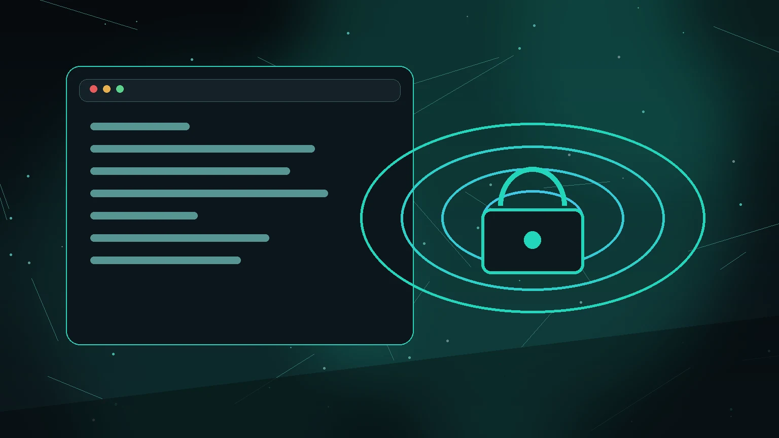 Illustration contrasting a normal browser window with a distinct onion-domain browser window