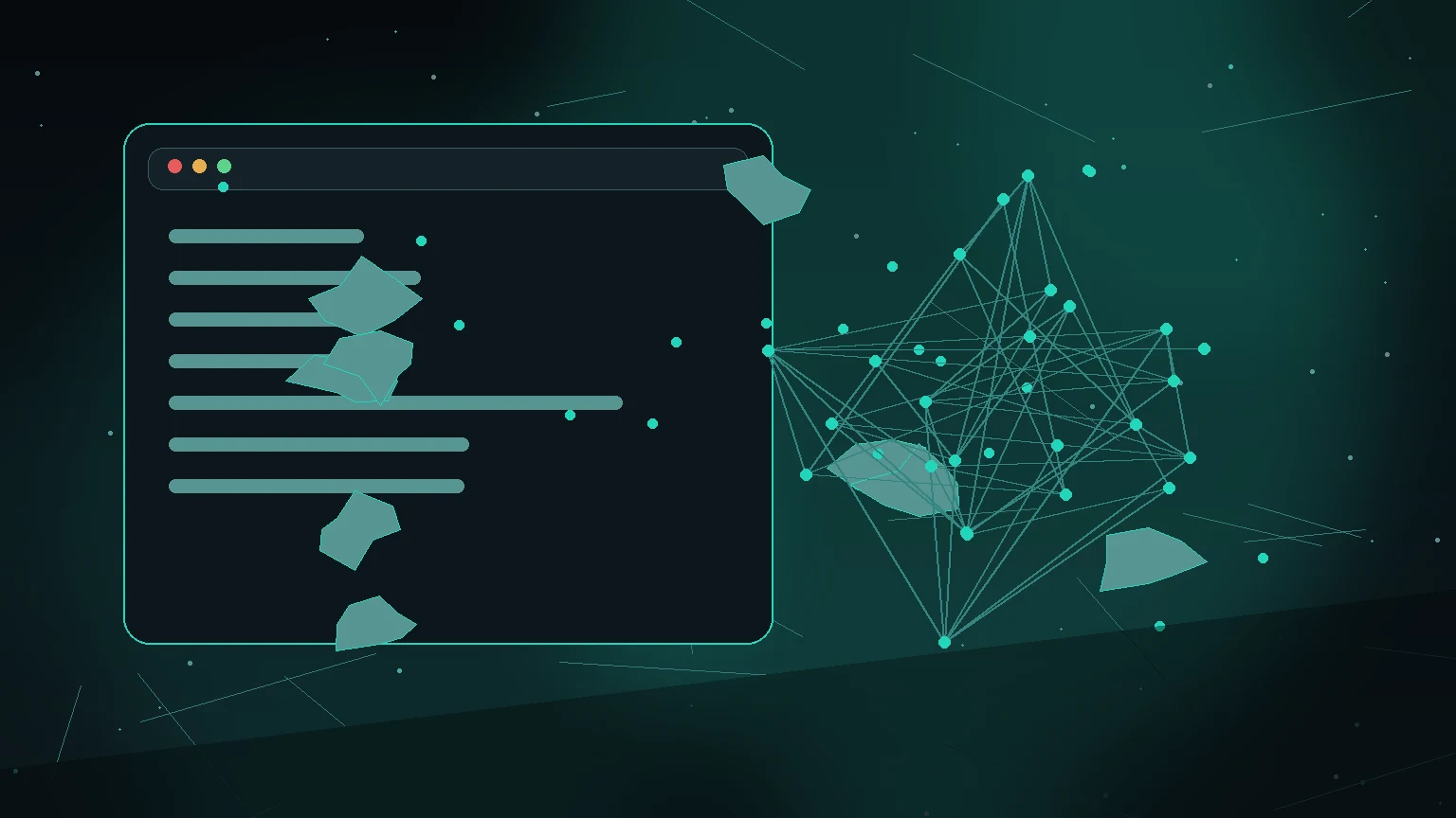 Editorial illustration of encrypted relay paths used to analyze Tor traceability claims