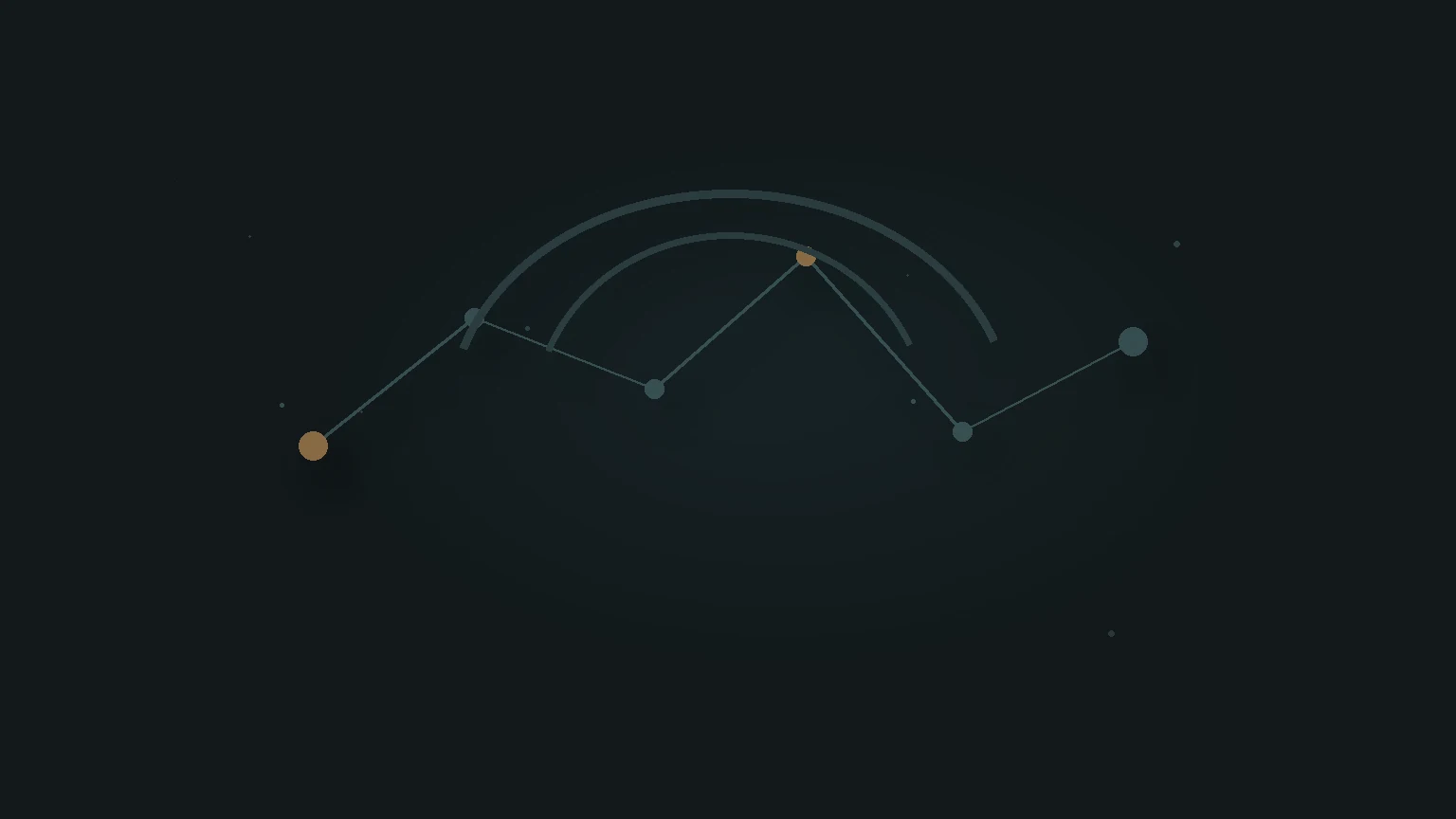 Abstract technical illustration of a long onion address and cryptographic key
