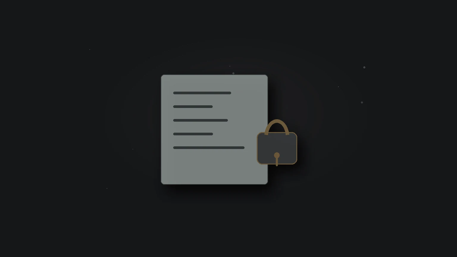 Neutral diagram showing a grey middle category between public and hidden content