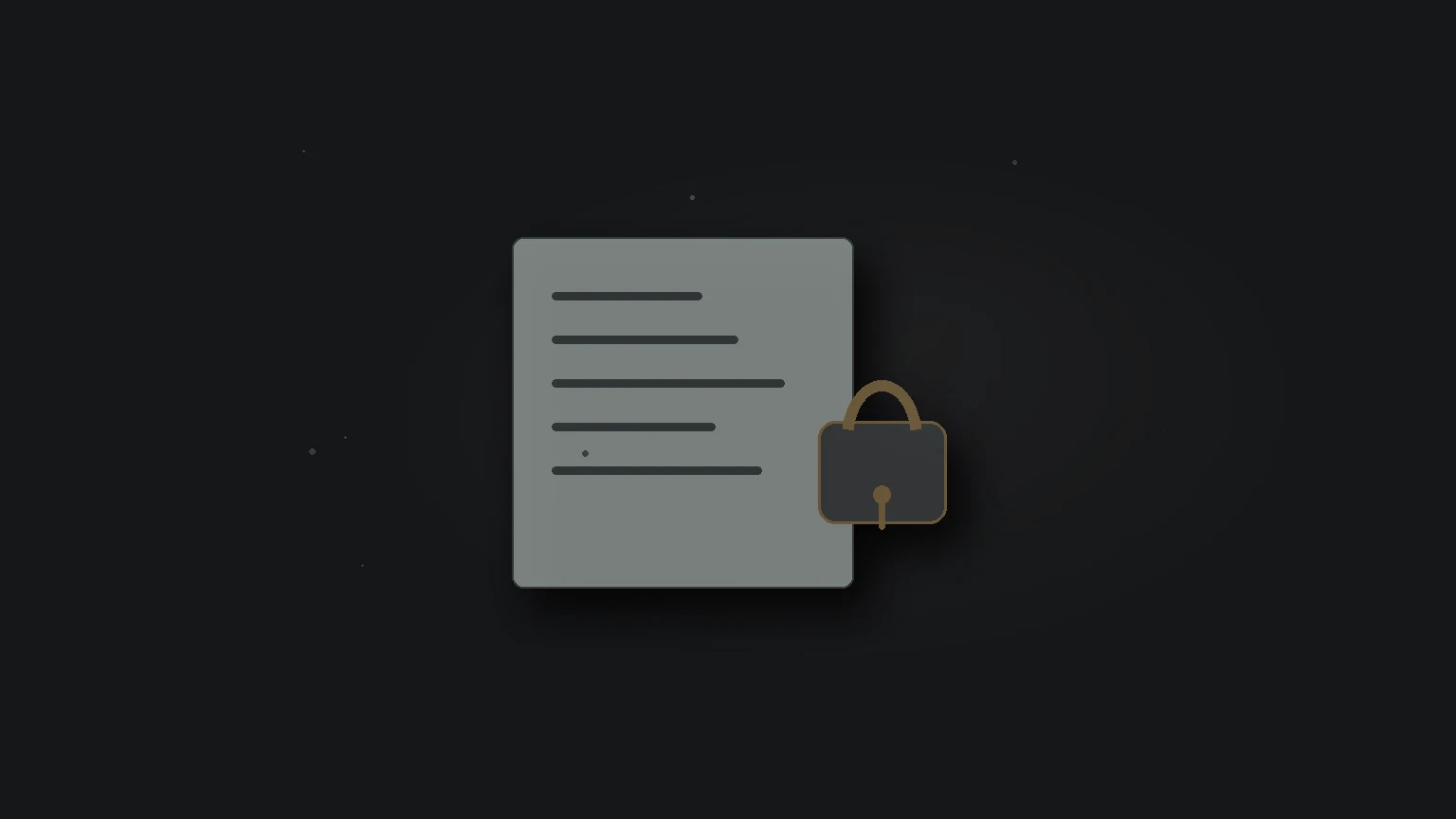 Illustration showing persistent nature of privacy needs